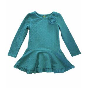 Dollie & Me Teal Twirl Dress 5T